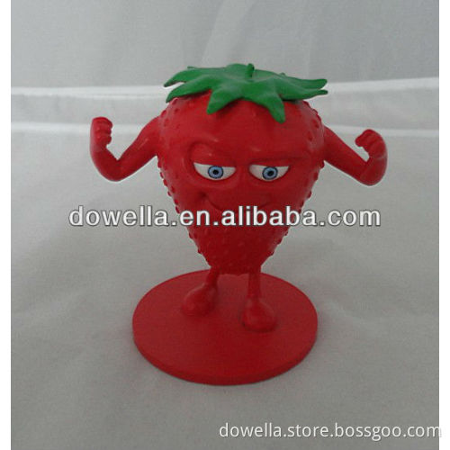 Mini Fruit Action Figure Toys,Small Cartoon Character Toys